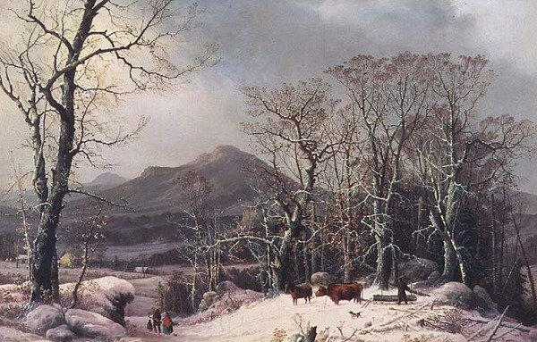 Fa télre alkotó: George Henry Durrie