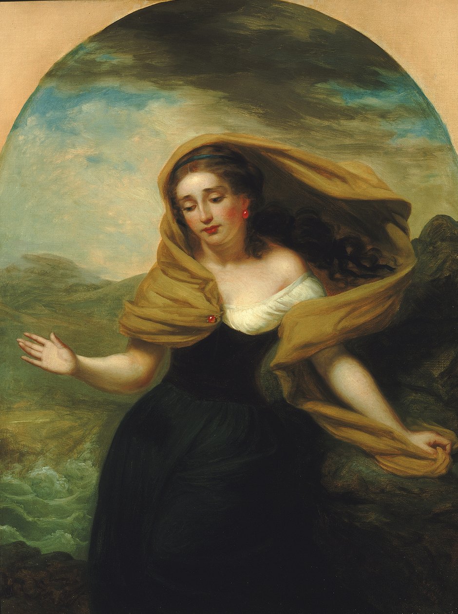 Miranda a viharból, 1856. alkotó: George Henry Hall