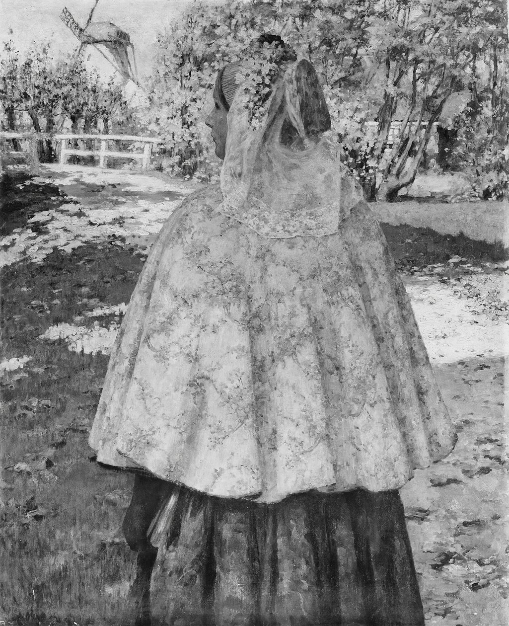 vesperás, kb. 1895-1900. alkotó: George Hitchcock