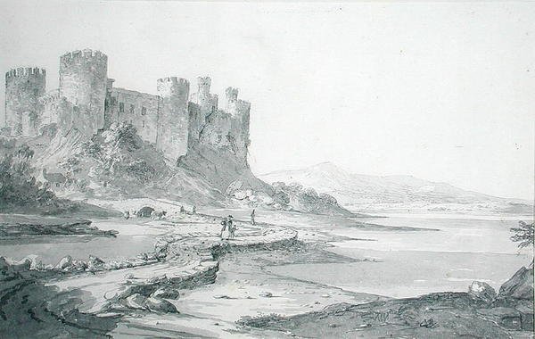 Conway kastély alkotó: George Howland Beaumont