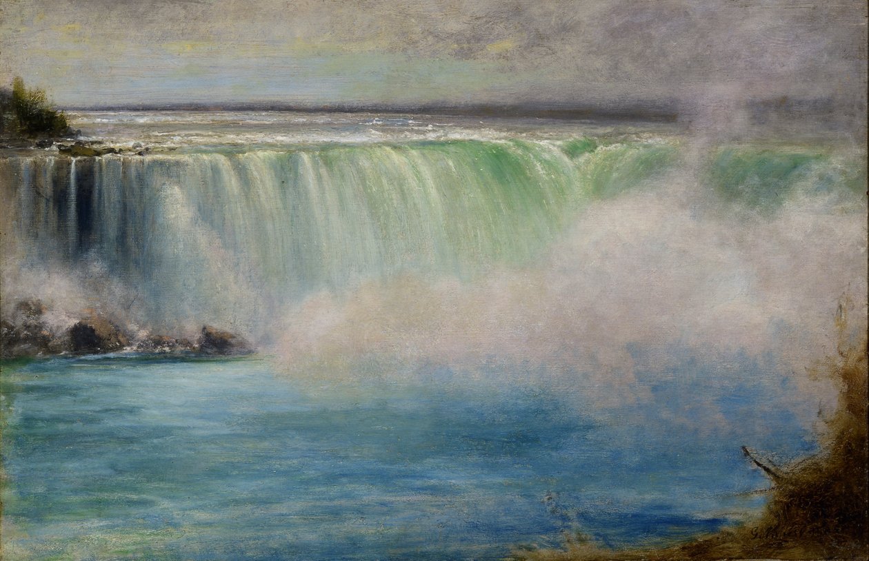 Niagara-vízesés, 1885. alkotó: George Inness