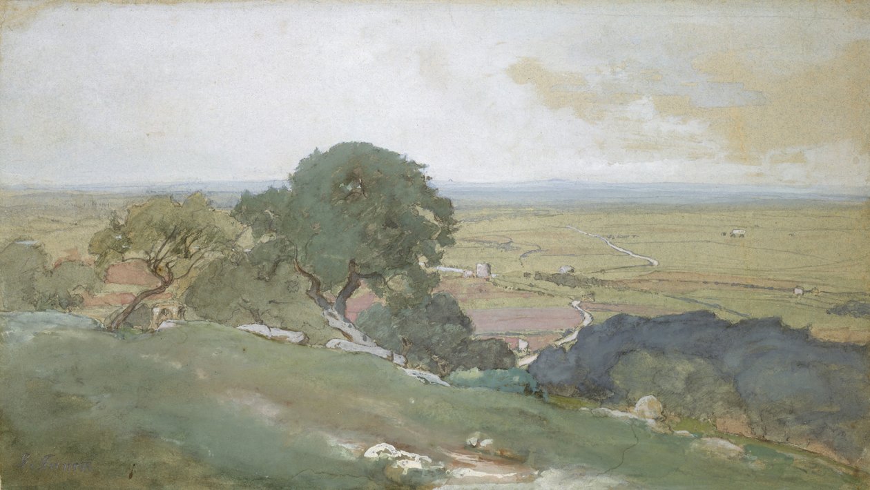 Olajfák Tivoliban, 1873. alkotó: George Inness