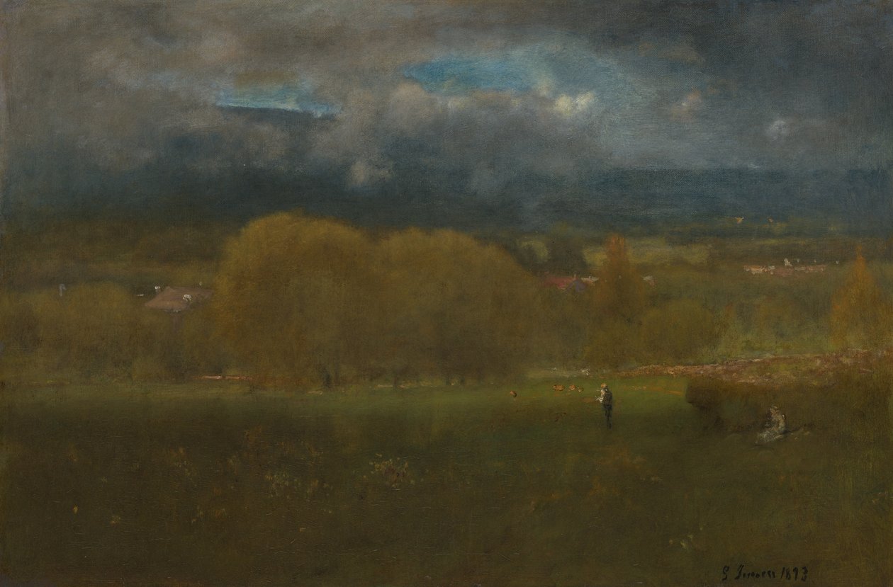 Napfényes völgy alkotó: George Inness
