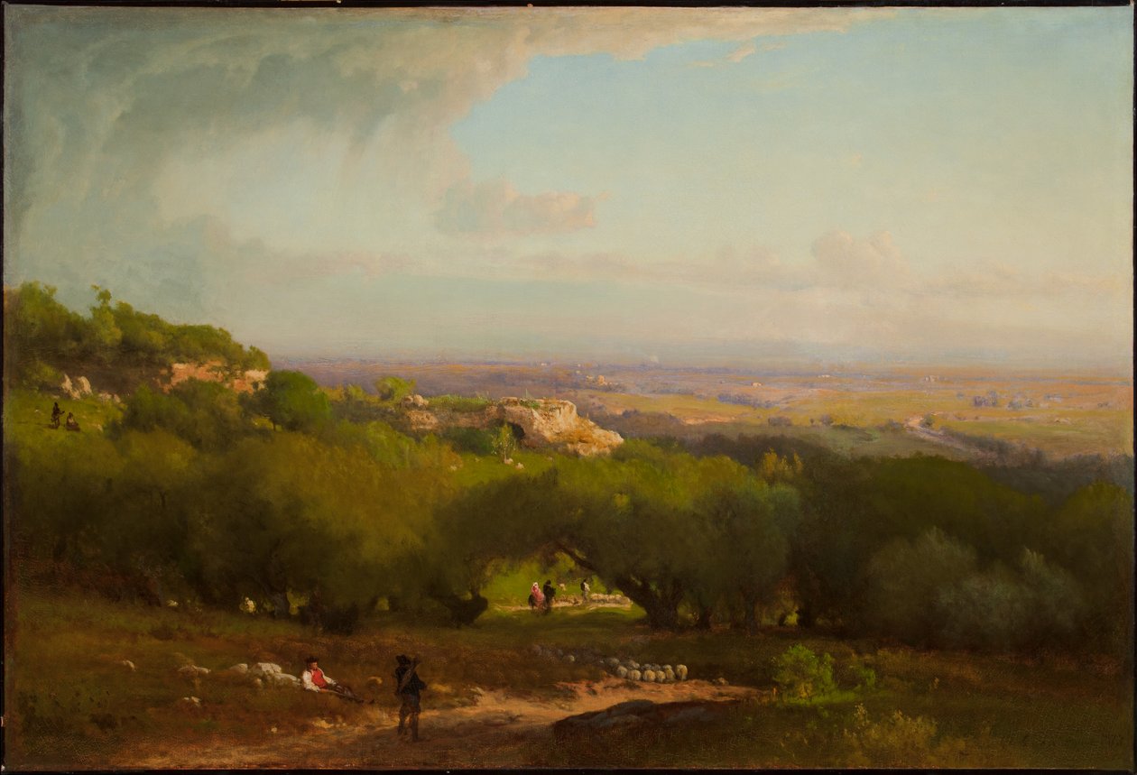 Alban Hills, 1873 alkotó: George Inness