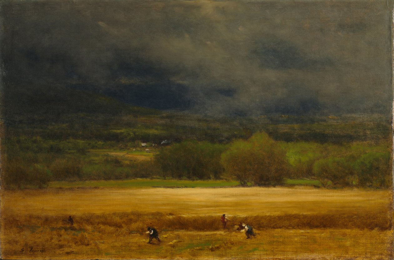 A búzamező, c. 1875-1877. alkotó: George Inness