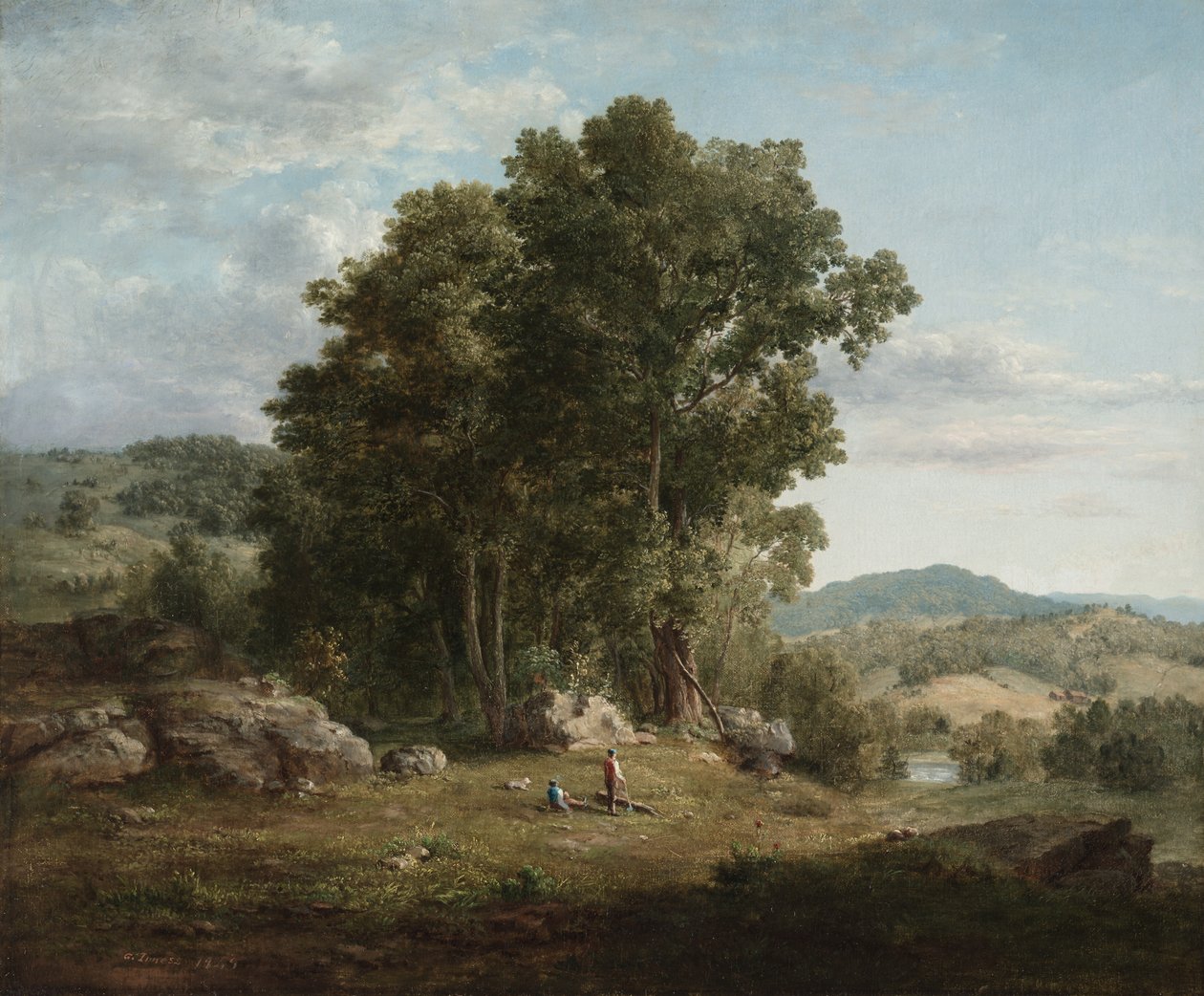 A Favágó alkotó: George Inness