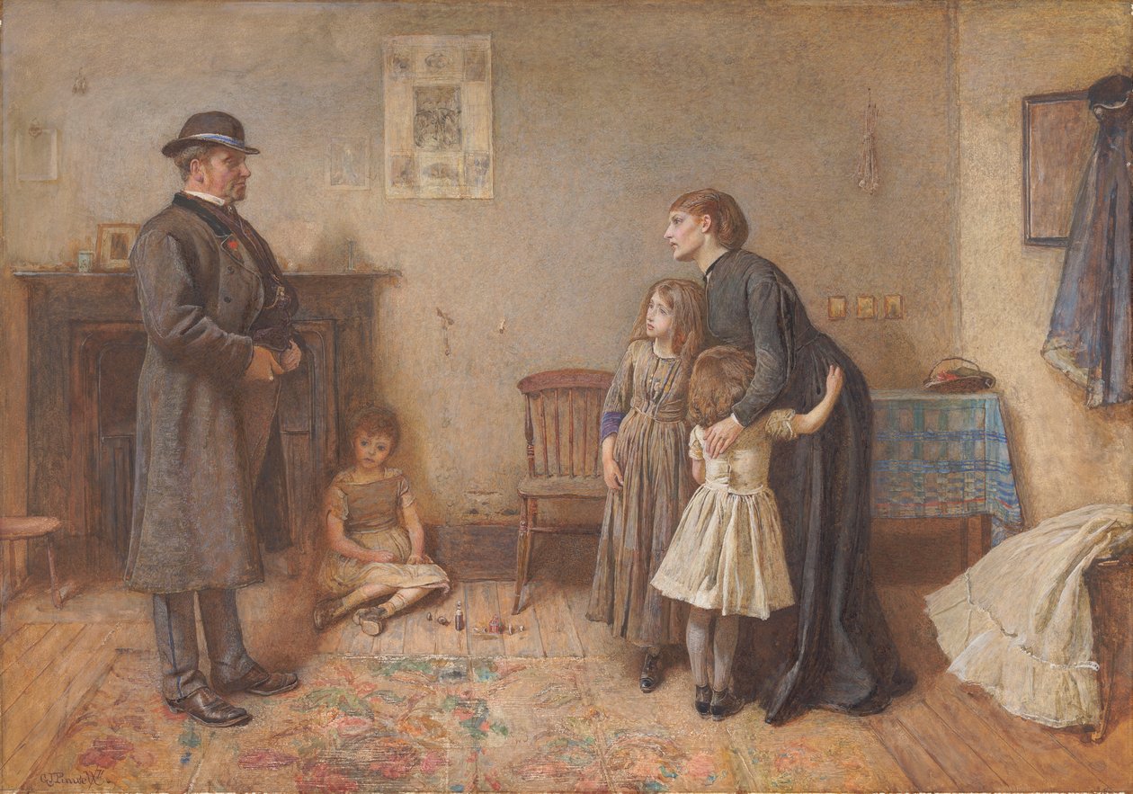 Bérbeadó és Bérlő alkotó: George John Pinwell
