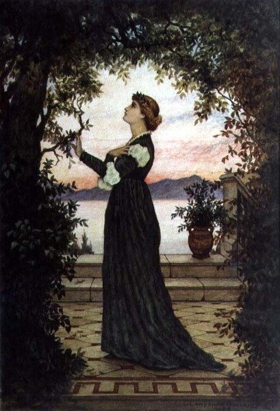 A lugasban alkotó: George Lawrence Bulleid