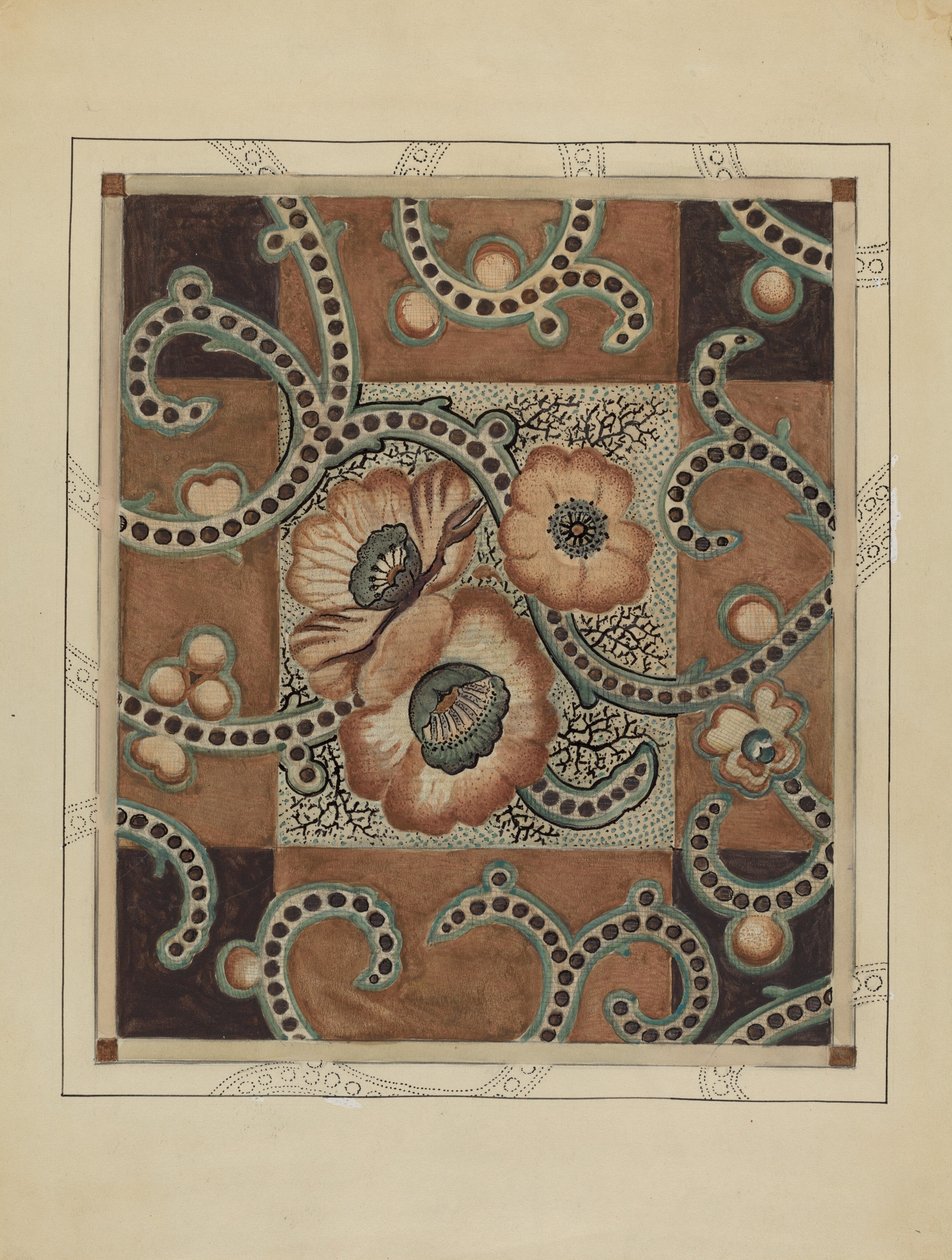 Chintz, c. 1936. alkotó: George Loughridge