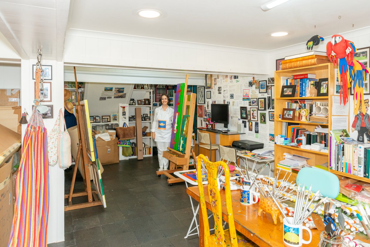 Cristina Rodriguez a stúdiójában, 2022 alkotó: Bartolome Esteban and studio Murillo