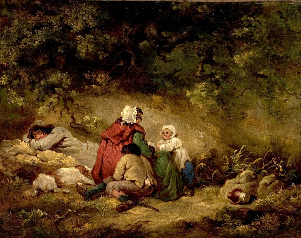 Cigánytábor alkotó: George Morland