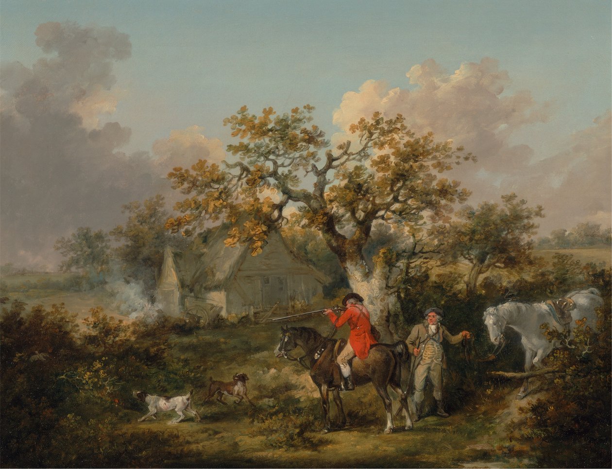 Partridge Shooting alkotó: George Morland