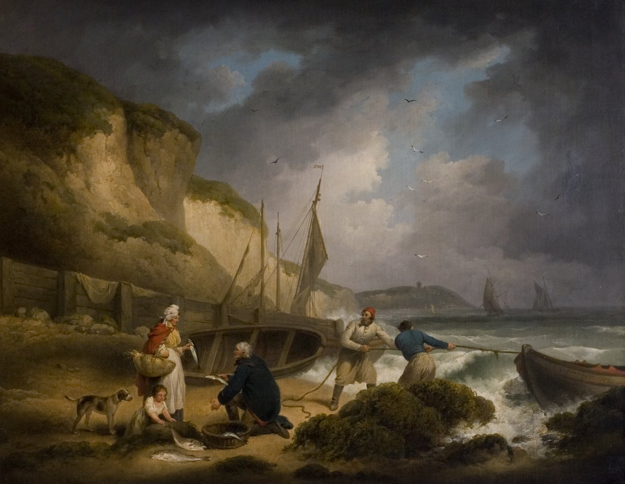 Haleladás, 1799 körül alkotó: George Morland