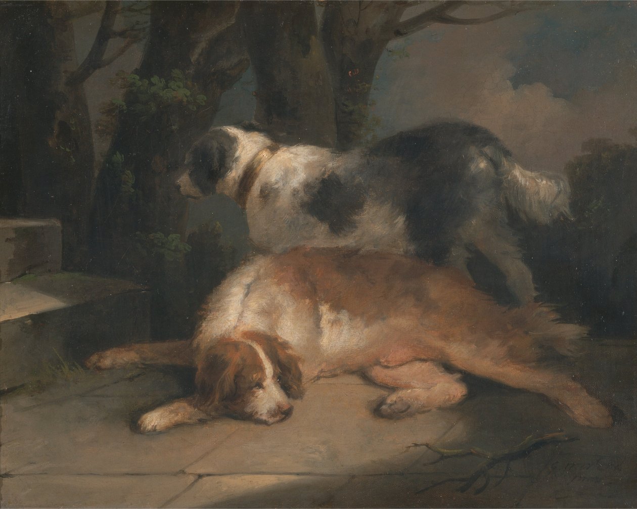 Setters alkotó: George Morland