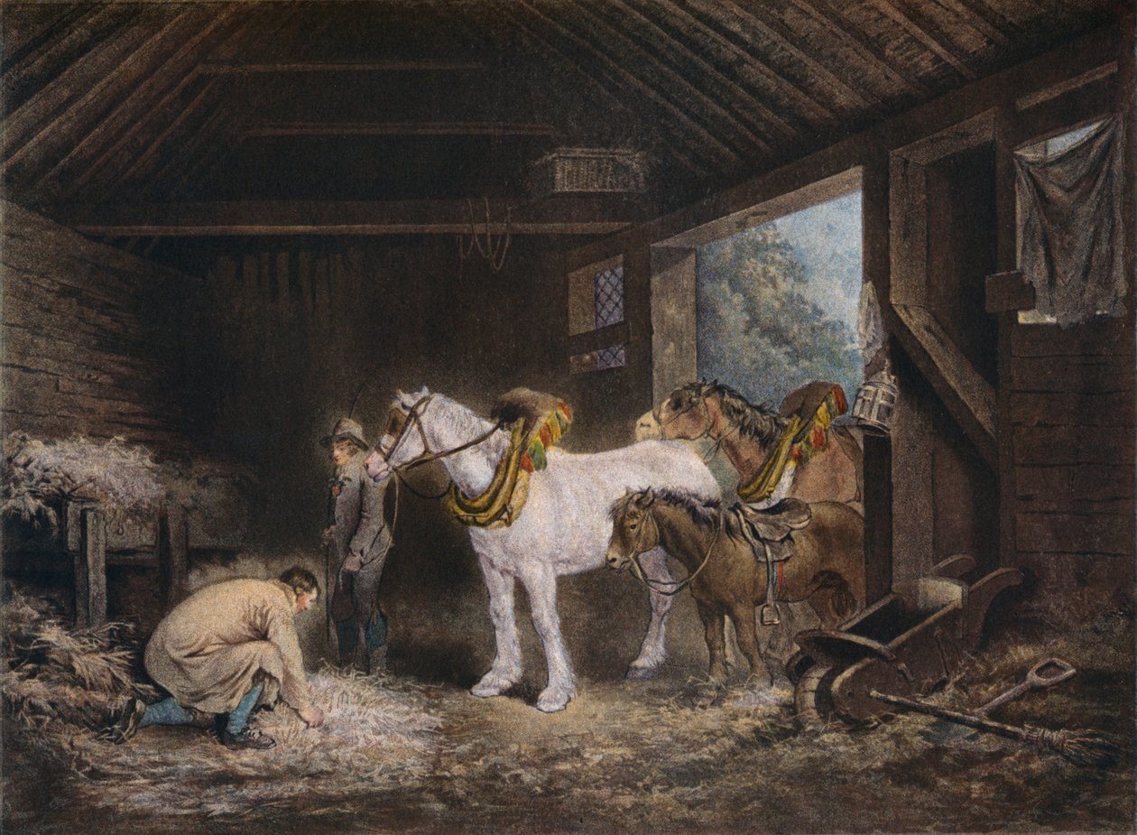 A Parasztistálló, 1791-1901 alkotó: George Morland