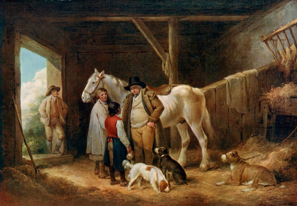 A számonkérés, c1783-1804, 1912. alkotó: George Morland