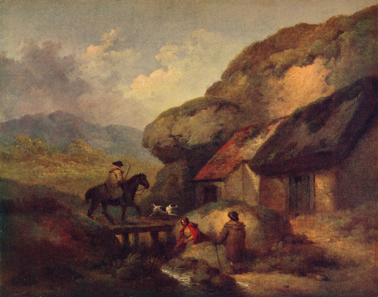 Az utazó, c1795 alkotó: George Morland