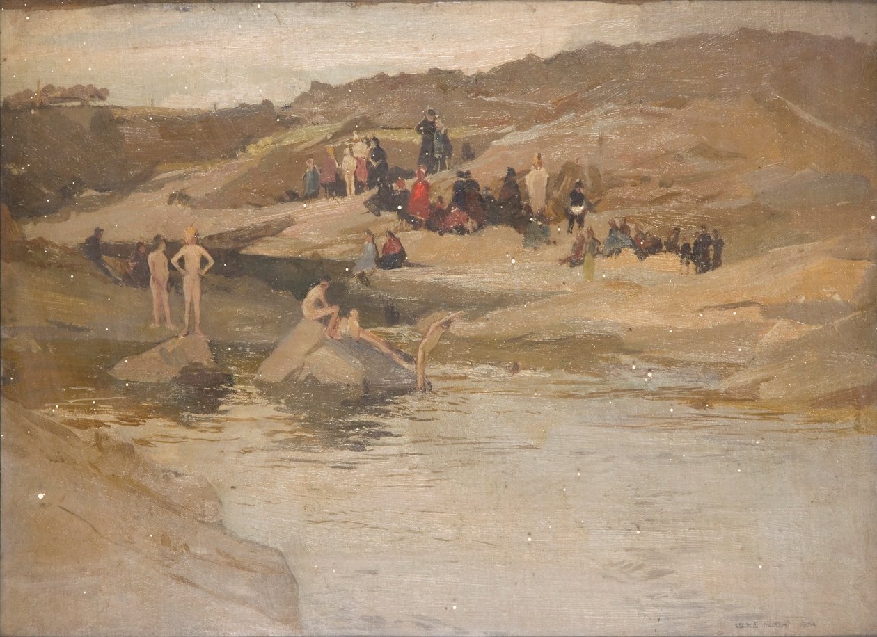 „Fürdés”, 1904 alkotó: George Murray
