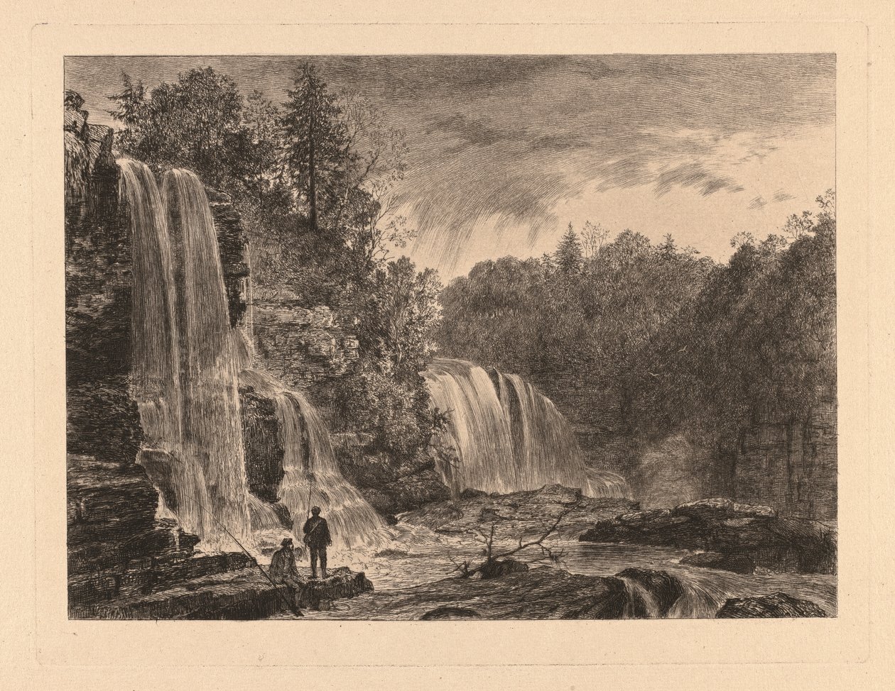 Falls of the Clyde alkotó: George Murray