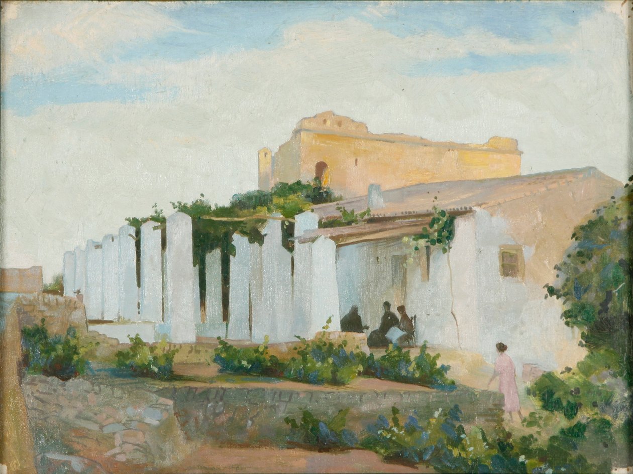 „Spanyol táj”, 1895-1933 alkotó: George Murray