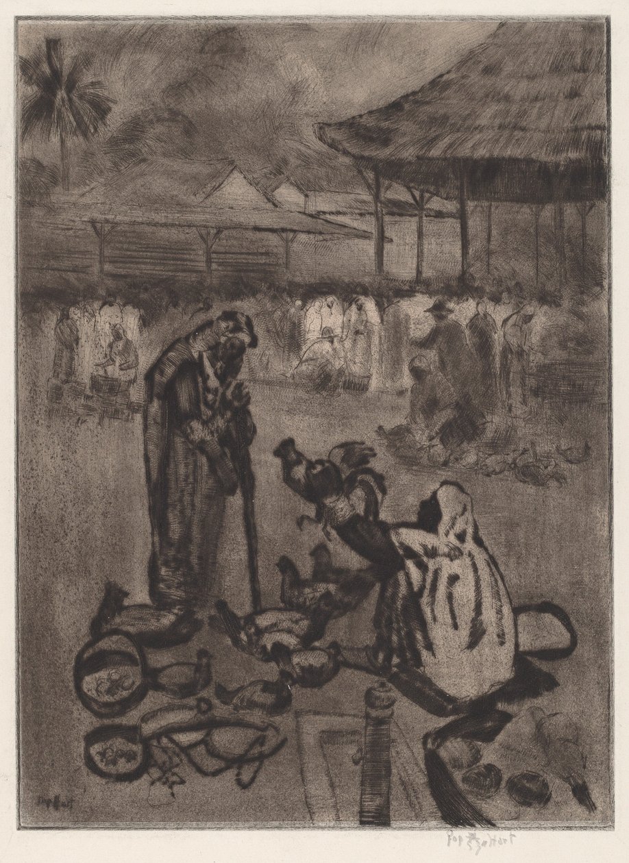 Csirkeárus, Trinidad alkotó: George Overbury