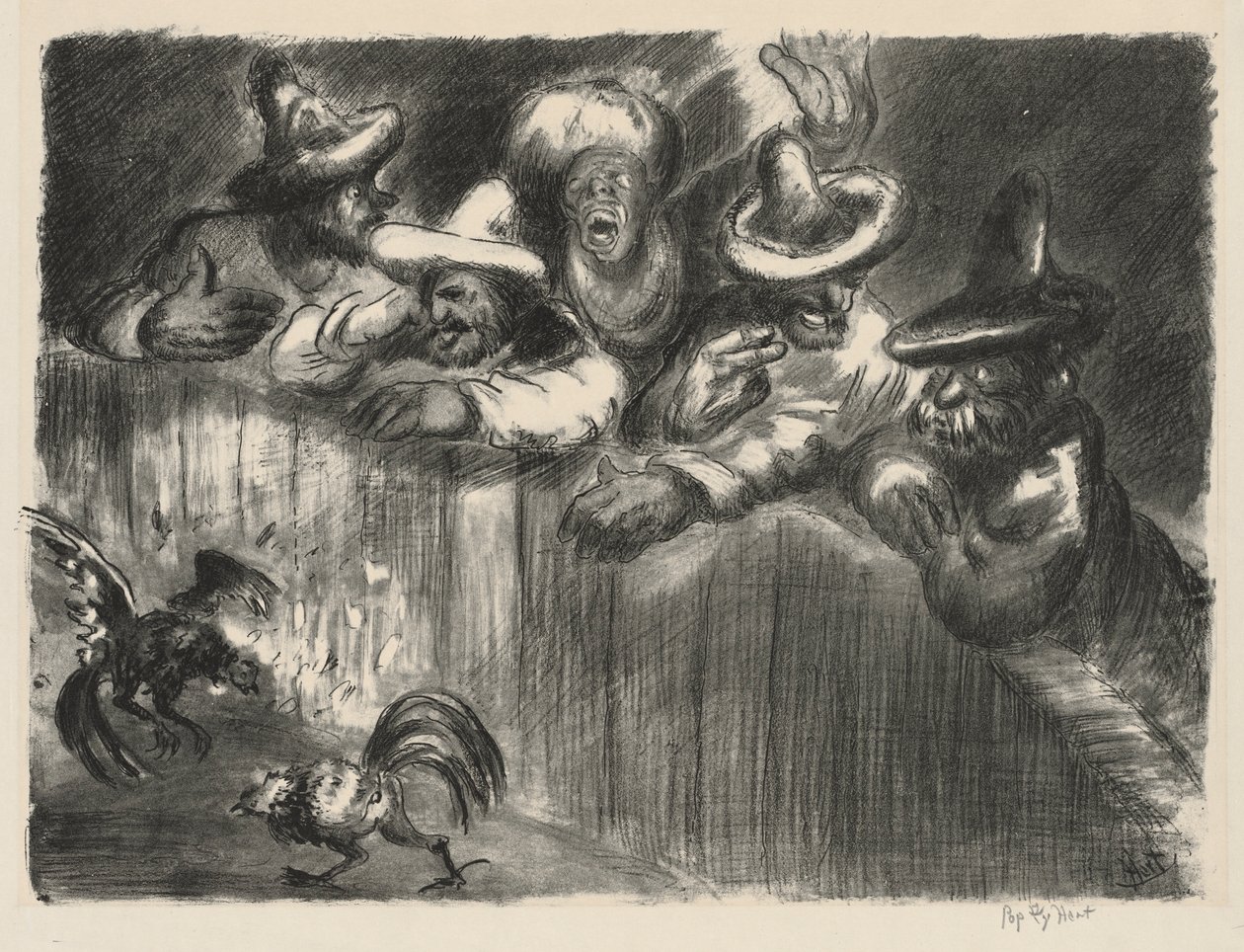 A zsűri, 1927. alkotó: George Overbury