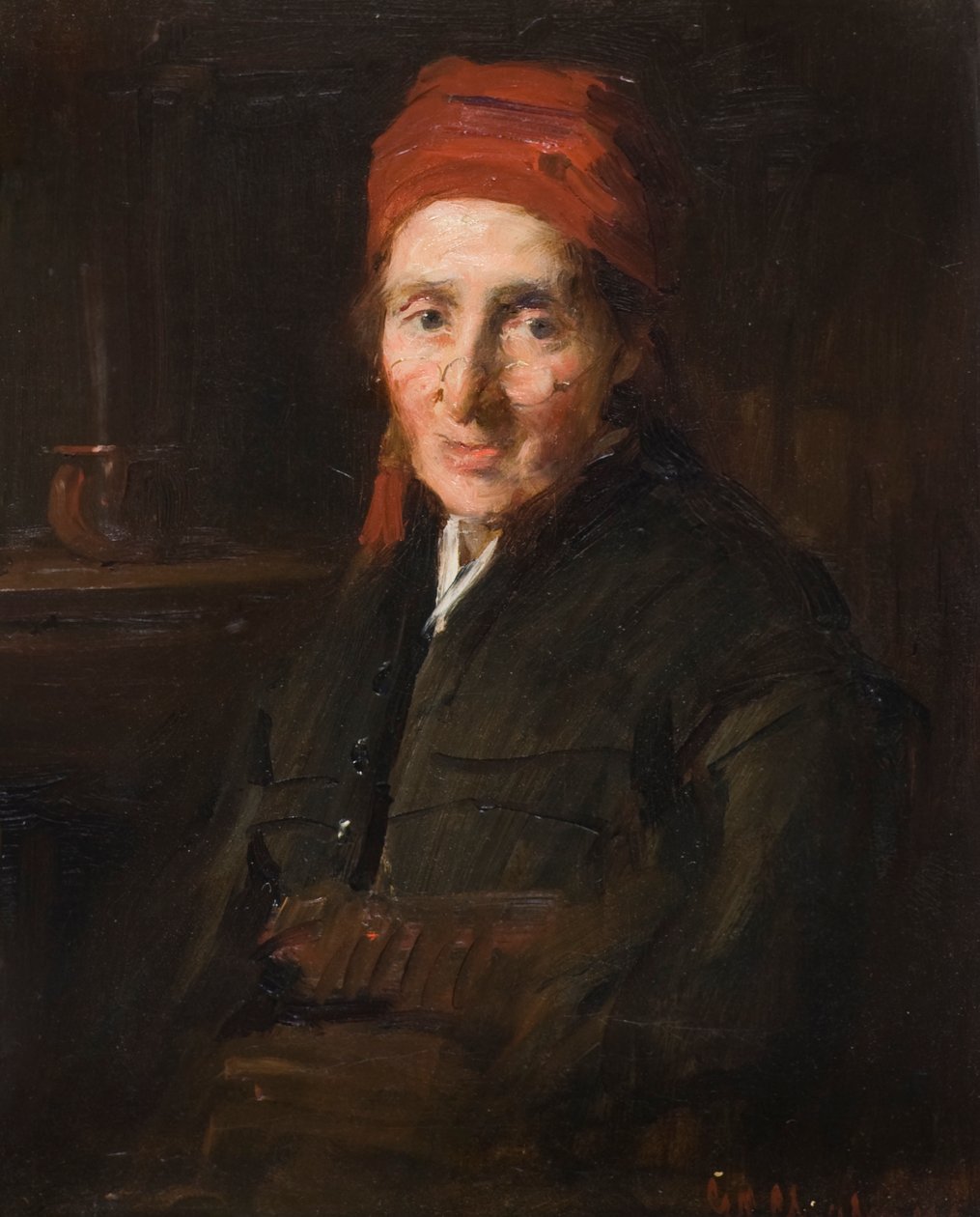 Egy bretagne-i paraszt alkotó: George Paul Chalmers