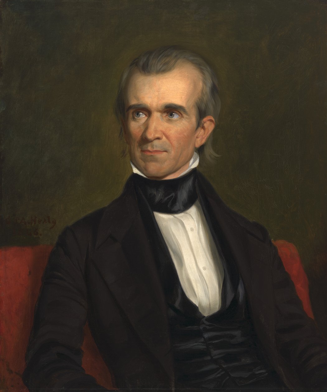 JamesKnoxPolk alkotó: George Peter Alexander Healy