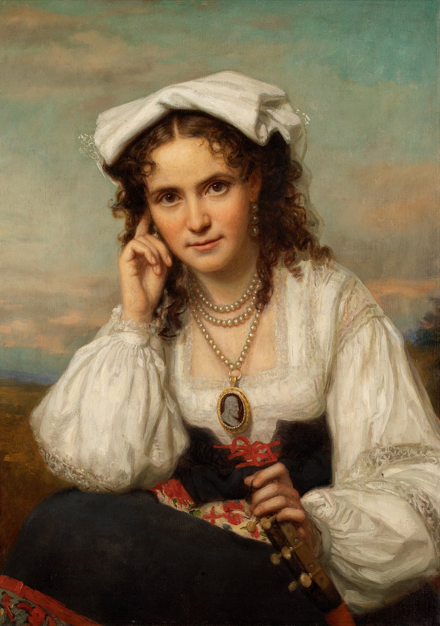Vinnie Ream, kb. 1870. alkotó: George Peter Alexander Healy