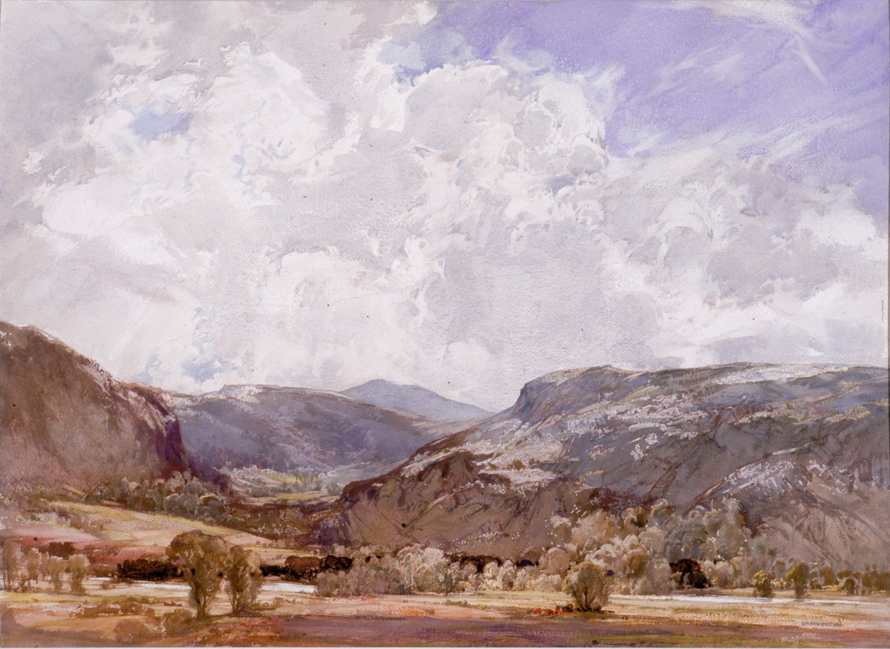 Conway Valley – dél alkotó: George Robert Rushton