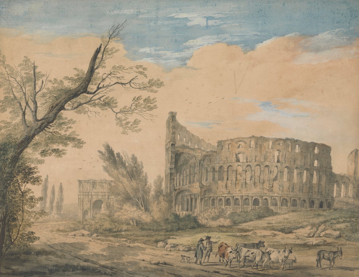 Colosseum, Róma alkotó: George Robertson