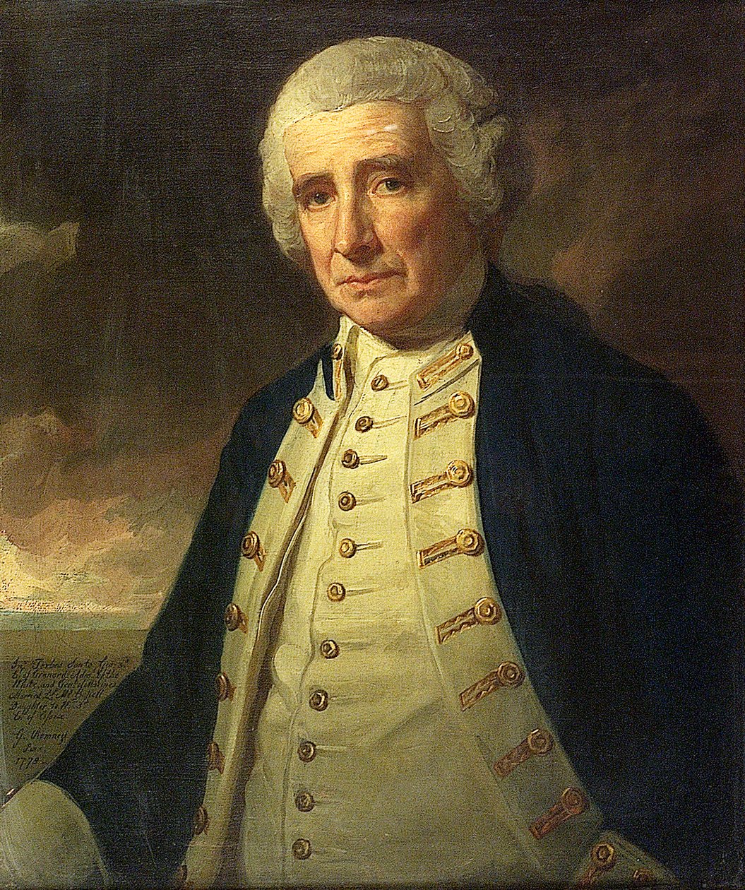 John Forbes admirális (1714-1796) alkotó: George Romney