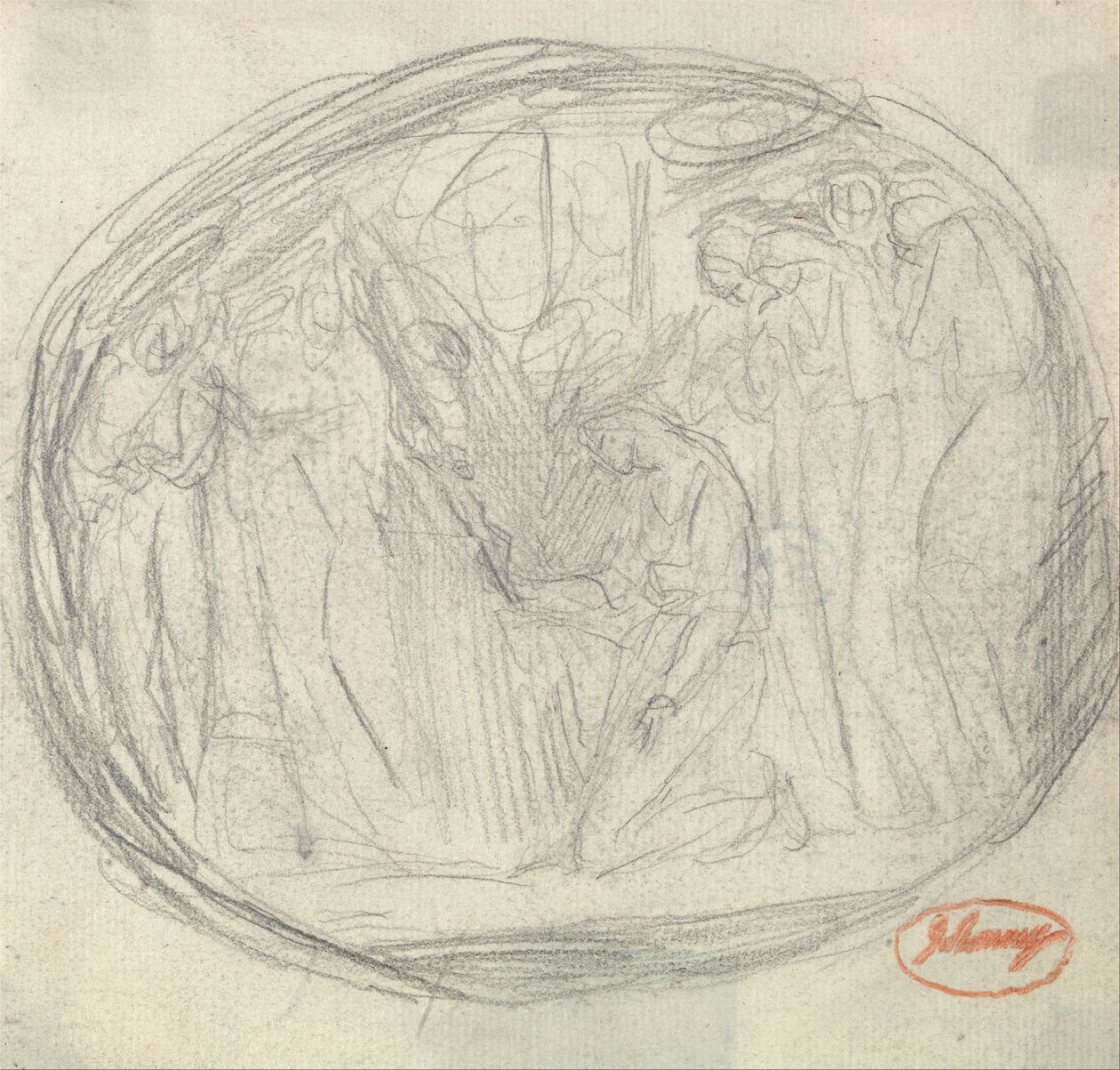 Stuart Mária kivégzése alkotó: George Romney
