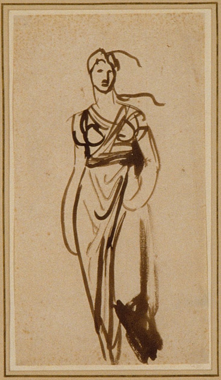 Egy nő alakja alkotó: George Romney