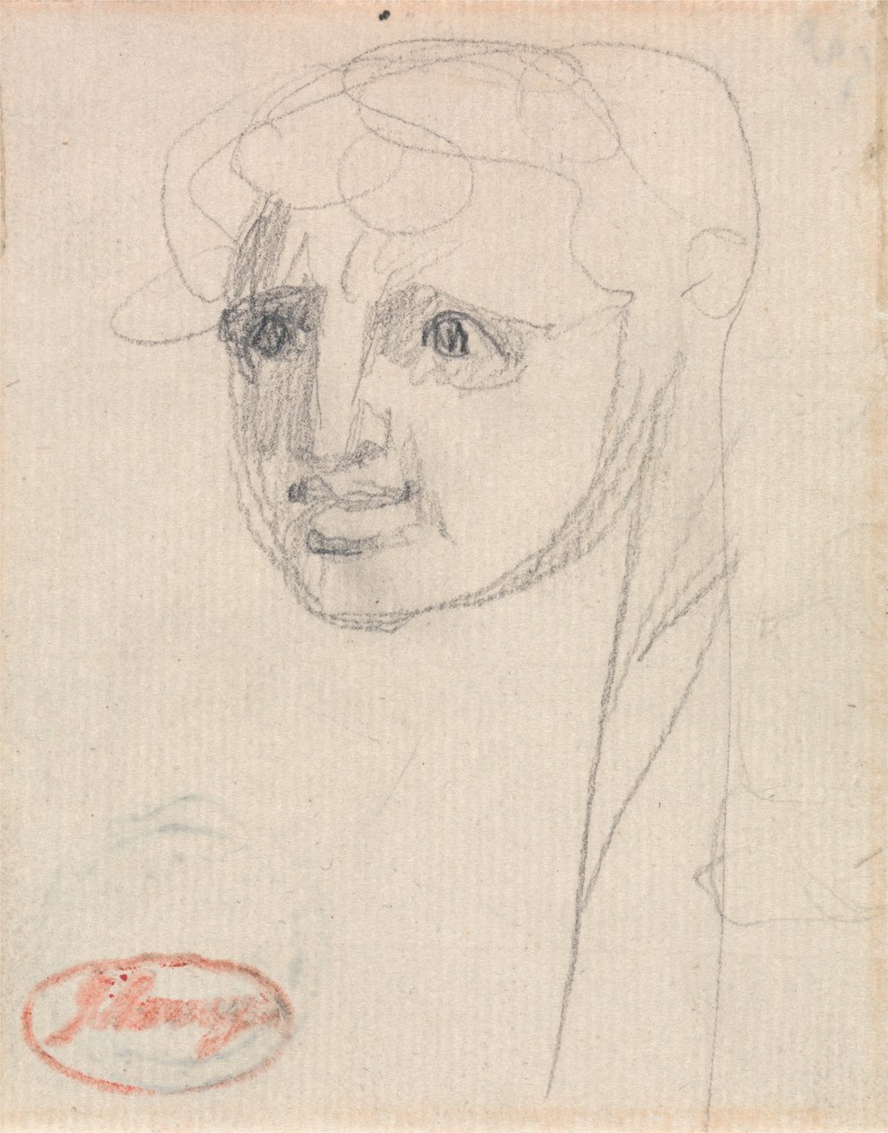 Egy lány feje alkotó: George Romney