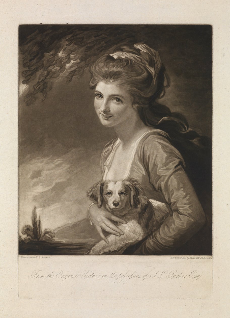 Lady Emma Hamilton alkotó: George Romney