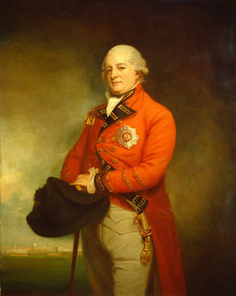 Sir Archibald Campbell vezérőrnagy, 1790-1792. alkotó: George Romney