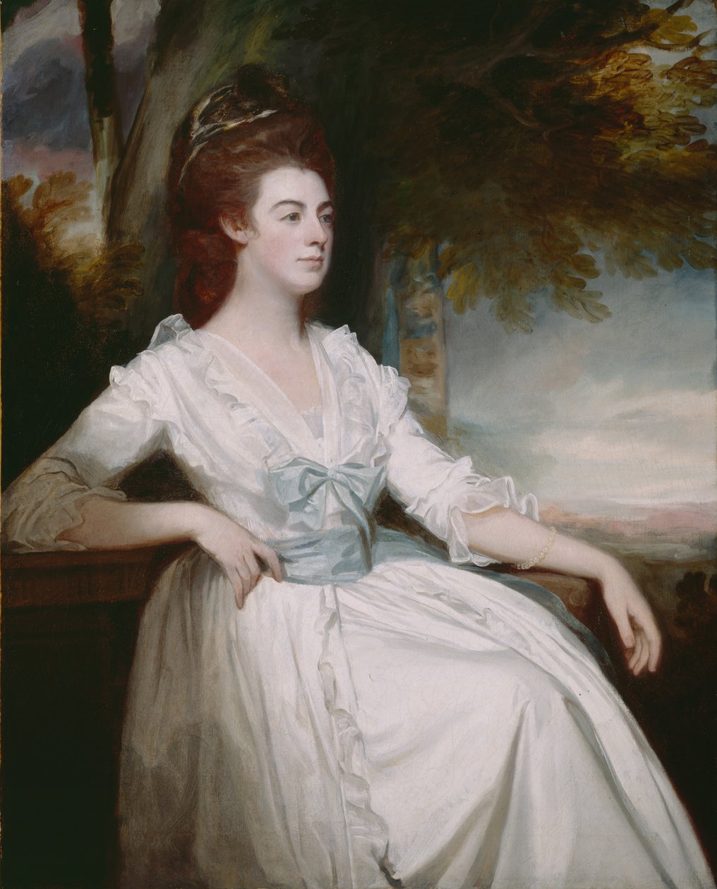 Miss Clavering, 178082 alkotó: George Romney