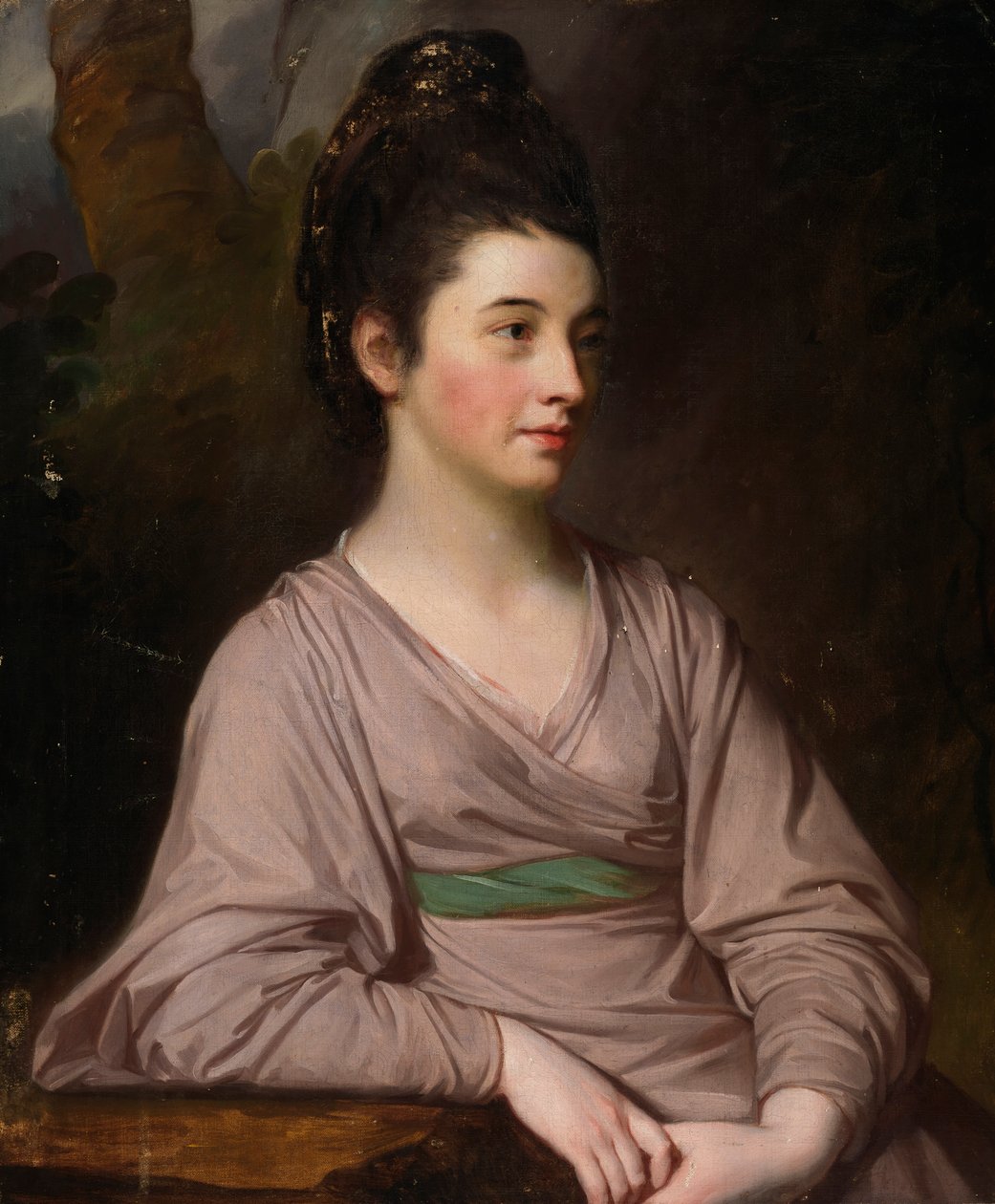 Miss Kirkpatrick, kb. 1772. alkotó: George Romney