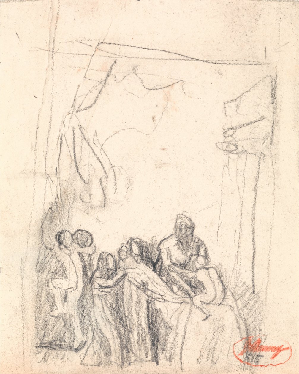 Anya és gyermekei alkotó: George Romney