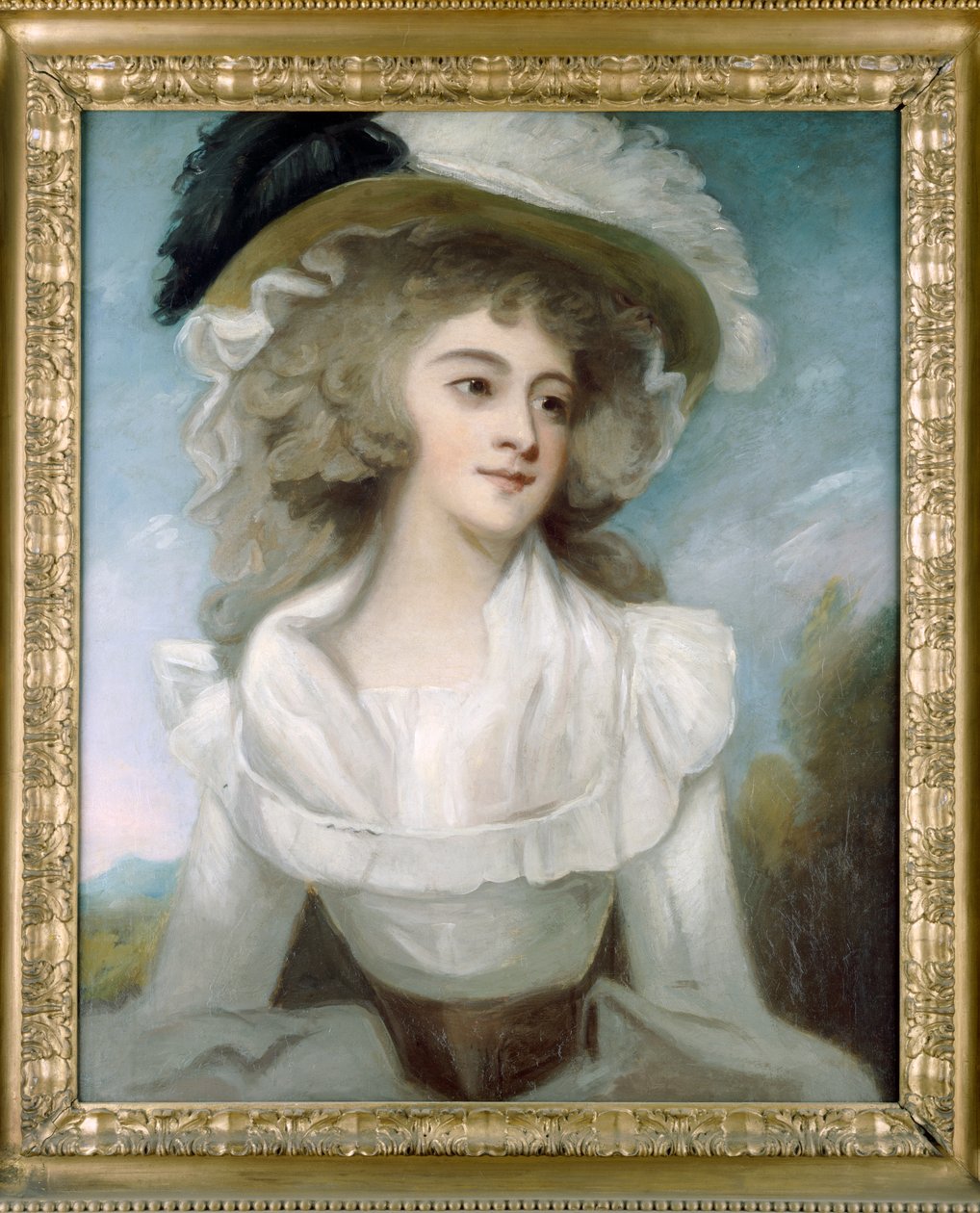 Mrs Tickell (olaj, vászon) alkotó: George Romney
