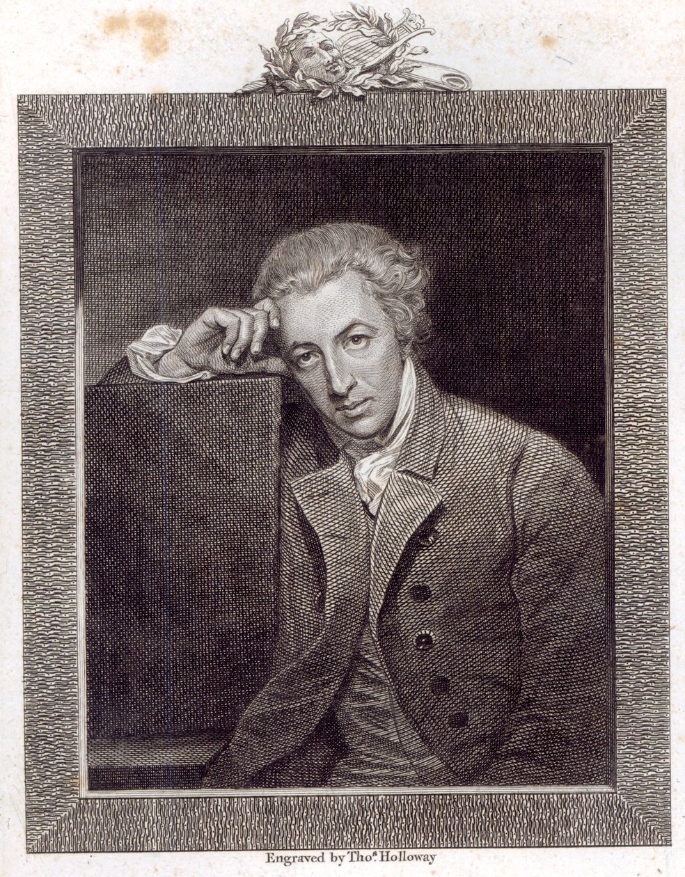 William Hayley portréja alkotó: George Romney