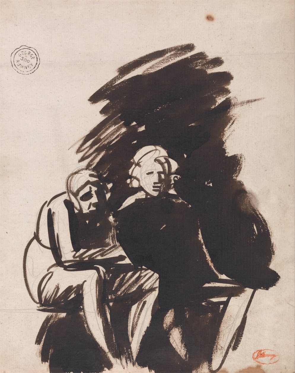 A két barát alkotó: George Romney
