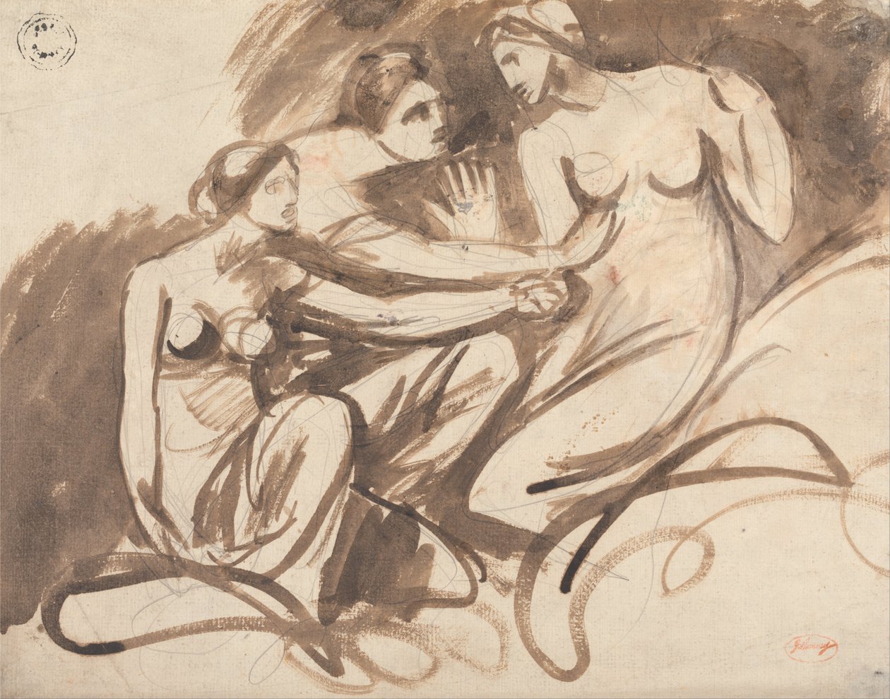 Három fiatal boszorkány alkotó: George Romney