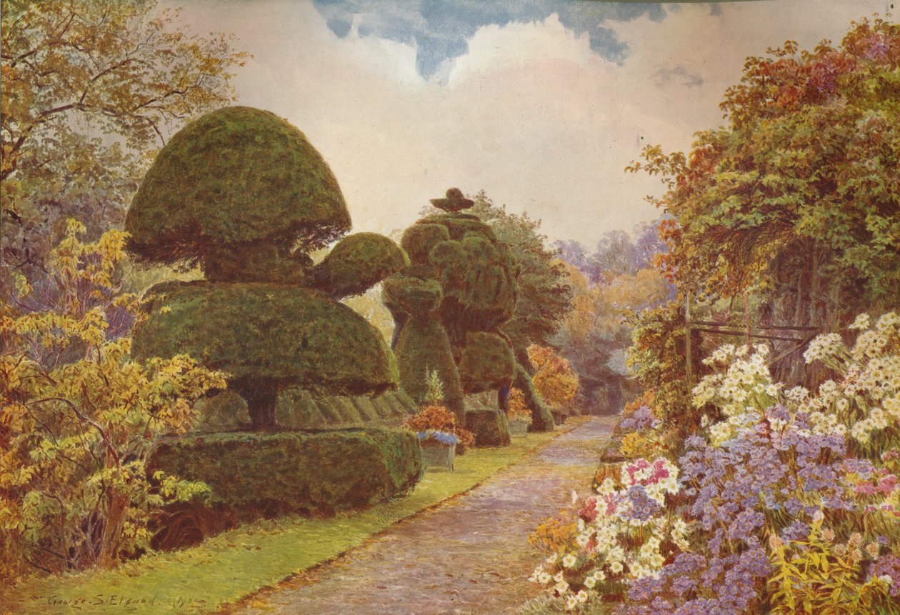 Barncluith, Lanarkshire, 1915 alkotó: George Samuel Elgood