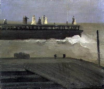 A mólón alkotó: George Sauter
