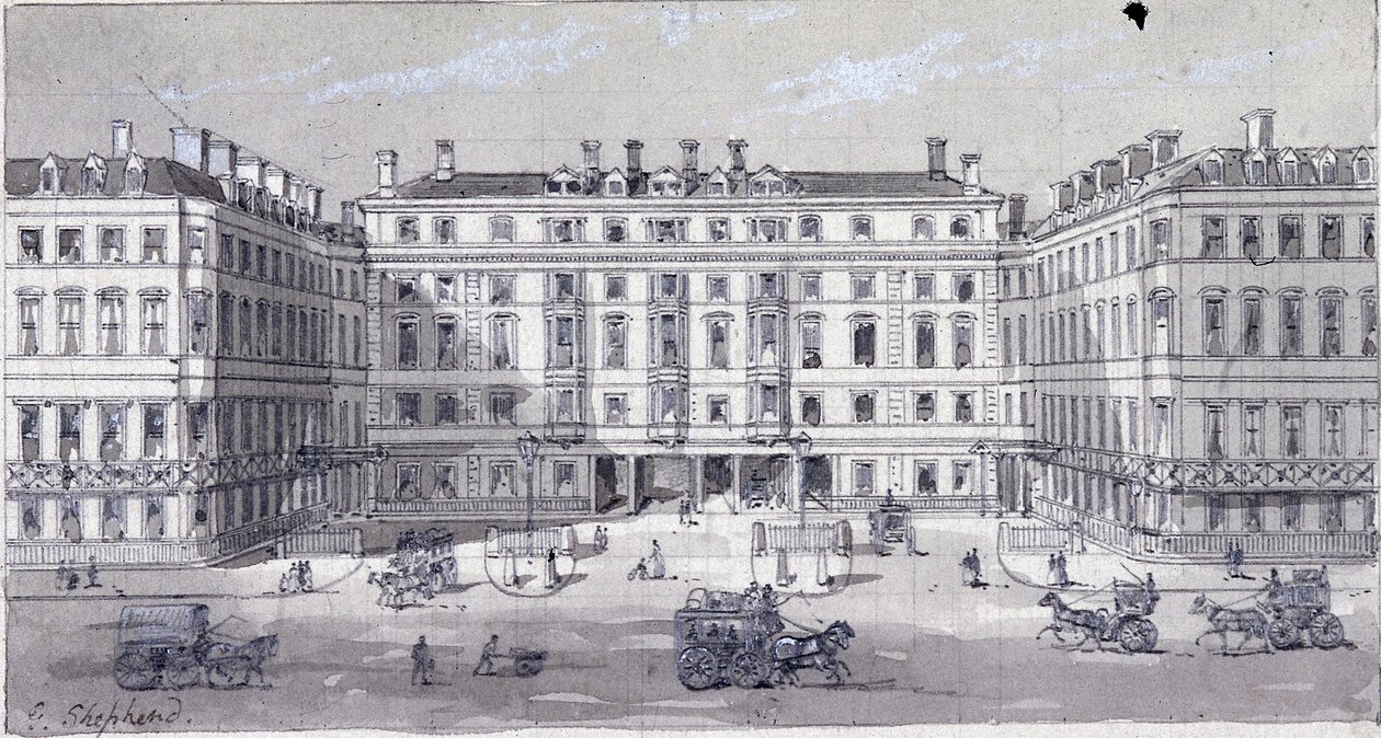 Euston Square Station, London, 1838. alkotó: George Sidney Shepherd