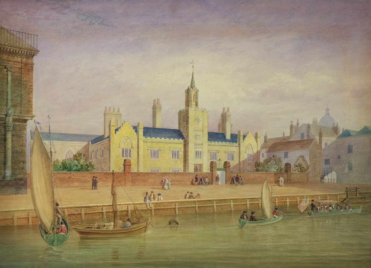 Trinity Almshouses, Greenwich, 1825 körül alkotó: George Smith