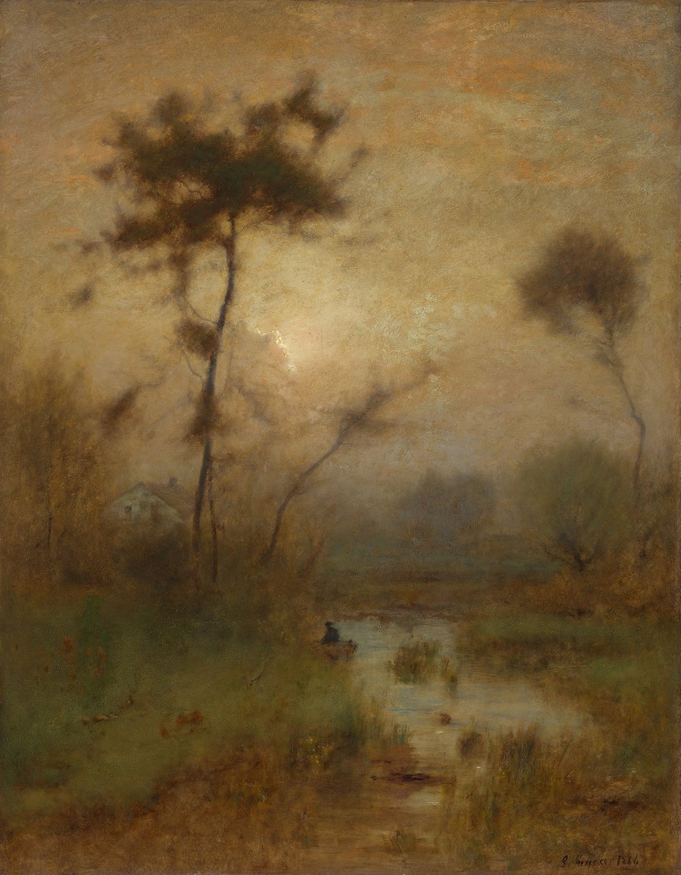 Ezüst Reggel alkotó: George Snr. Inness
