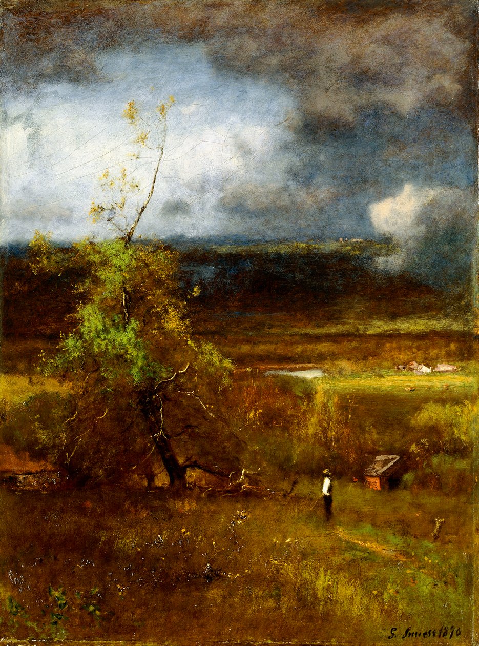 Gyűlnek a felhők, 1890 alkotó: George Snr. Inness